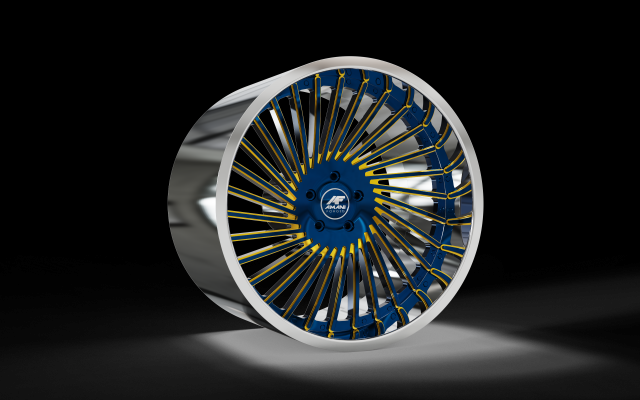 AMANI FORGED original Chile WHEEL 3D MODEL 3D-Druckmodell .c4d .max .obj .3ds .fbx .stl .blend 