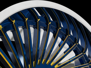 AMANI FORGED original Chile WHEEL 3D MODEL 3D-Druckmodell