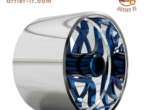 AMANI FORGED original Conrad WHEEL 3D MODEL 3D Print Model