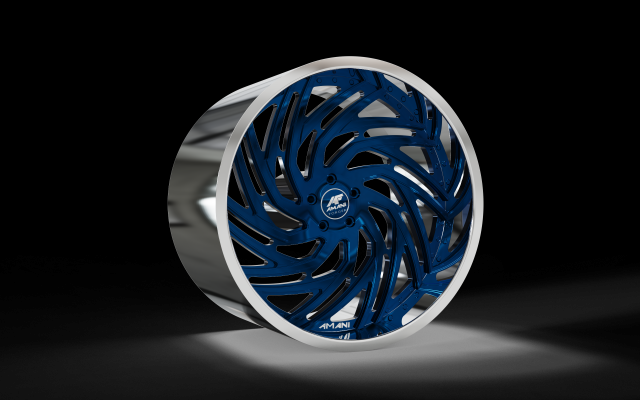 AMANI FORGED original Desi WHEEL 3D MODEL 3Dプリントモデル .c4d .max .obj .3ds .fbx .stl .blend 