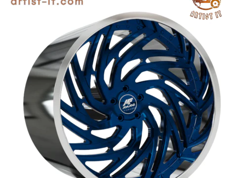 AMANI FORGEDオリジナルデジホイール3Dモデル 3Dプリントモデル