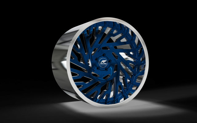 AMANI FORGED original Dorado WHEEL 3D MODEL Modelo de Impressão 3D .c4d .max .obj .3ds .fbx .stl .blend 