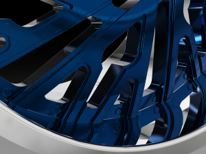AMANI FORGED original Dorado WHEEL 3D MODEL Modelo de Impressão 3D