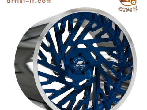 AMANI FORGED オリジナルドラドホイール 3Dモデル 3Dプリントモデル