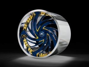 AMANI FORGED ORIGINAL Quando WHEEL 3D MODEL Model Cetak 3D