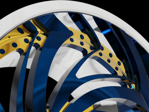 AMANI FORGED ORIGINAL Quando WHEEL 3D MODEL Model Cetak 3D