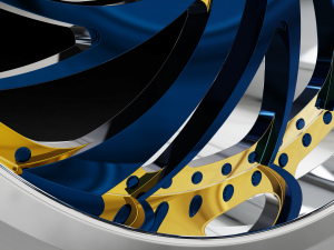 AMANI FORGED ORIGINAL Quando WHEEL 3D MODEL Model Cetak 3D