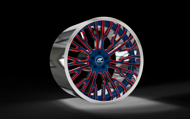 AMANI FORGED ORIGINAL Rivalry WHEEL 3D MODEL Model Cetak 3D .c4d .max .obj .3ds .fbx .stl .blend