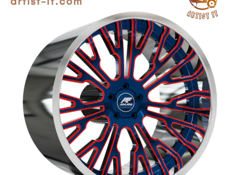 AMANI FORGED ORIGINAL Rivalry WHEEL 3Dモデル 3Dプリントモデル