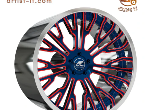 AMANI FORGED ORIGINAL Rivalry WHEEL 3Dモデル 3Dプリントモデル