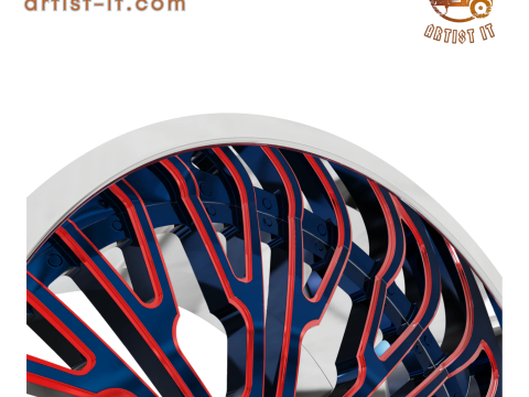 AMANI FORGED ORIGINAL Rivalry WHEEL 3D MODEL 3D Print Model