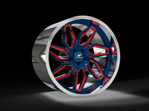 AMANI FORGED ORIGINAL Smoked WHEEL 3D MODEL Modèles 3D en vedette
