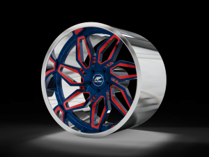 AMANI FORGED ORIGINAL Smoked WHEEL 3D MODEL Model Cetak 3D