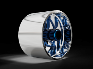AMANI FORGED ORIGINAL Smoked WHEEL 3D MODEL Model Cetak 3D
