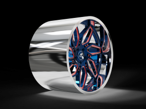 AMANI FORGED ORIGINAL Smoked WHEEL 3D MODEL Model Cetak 3D