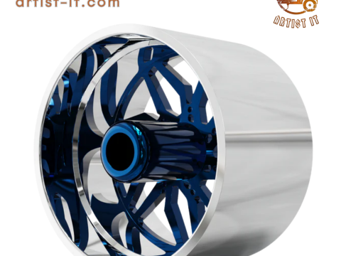 AMANI FORGED ORIGINAL スモークホイール 3Dモデル 3Dプリントモデル