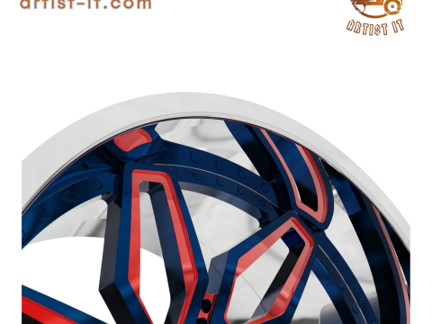 AMANI FORGED ORIGINAL スモークホイール 3Dモデル 3Dプリントモデル