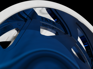 AMANI FORGED ORIGINAL Trego WHEEL 3D MODEL 3D-Druckmodell