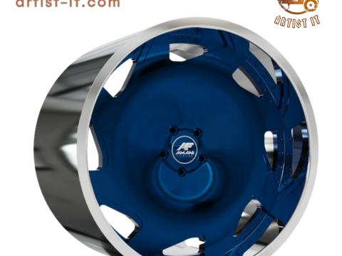 MODEL 3D RODA Trego ASLI YANG DITEMPA AMANI Model Cetak 3D