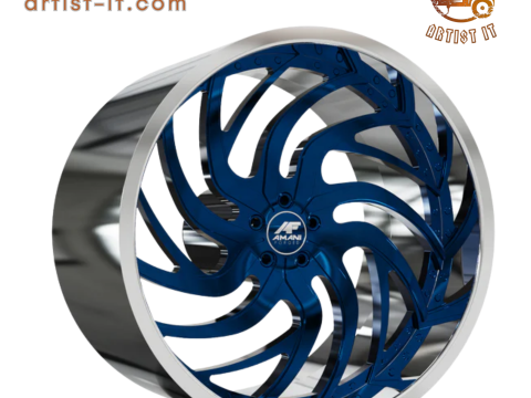 AMANI GESCHMIEDETES ORIGINAL ZITA-RAD 3D-MODELL 3D Druckmodell