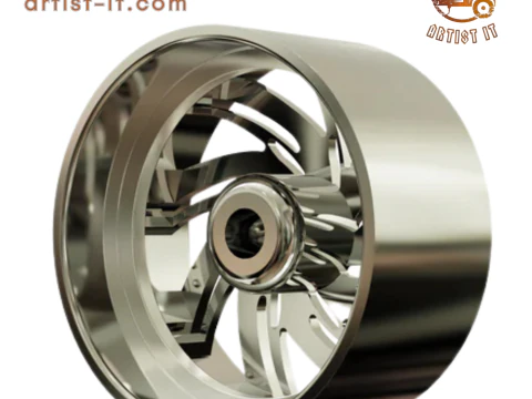 AMANI FORGED RIO CONCAVE WHEEL 3D MODEL 3D Print Model