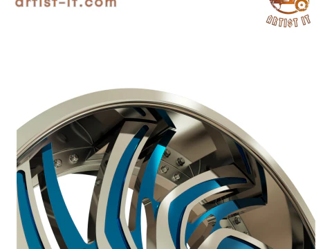 AMANI FORGED RIO CONCAVE WHEEL 3D MODEL 3D Print Model