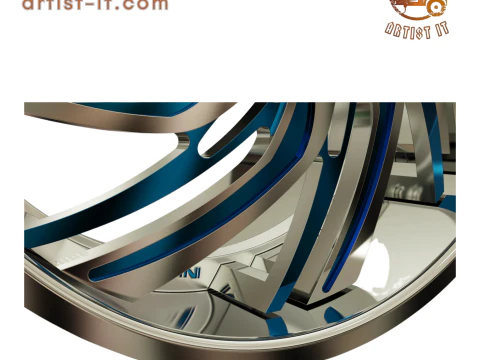 AMANI FORGED RIO CONCAVE WHEEL 3D MODEL 3D Print Model