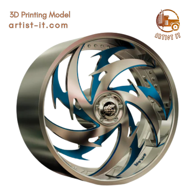 AMANI 锻造 TODO 凹轮 3D 模型 3D 打印模型 .c4d .max .obj .3ds .fbx .stl .blend 