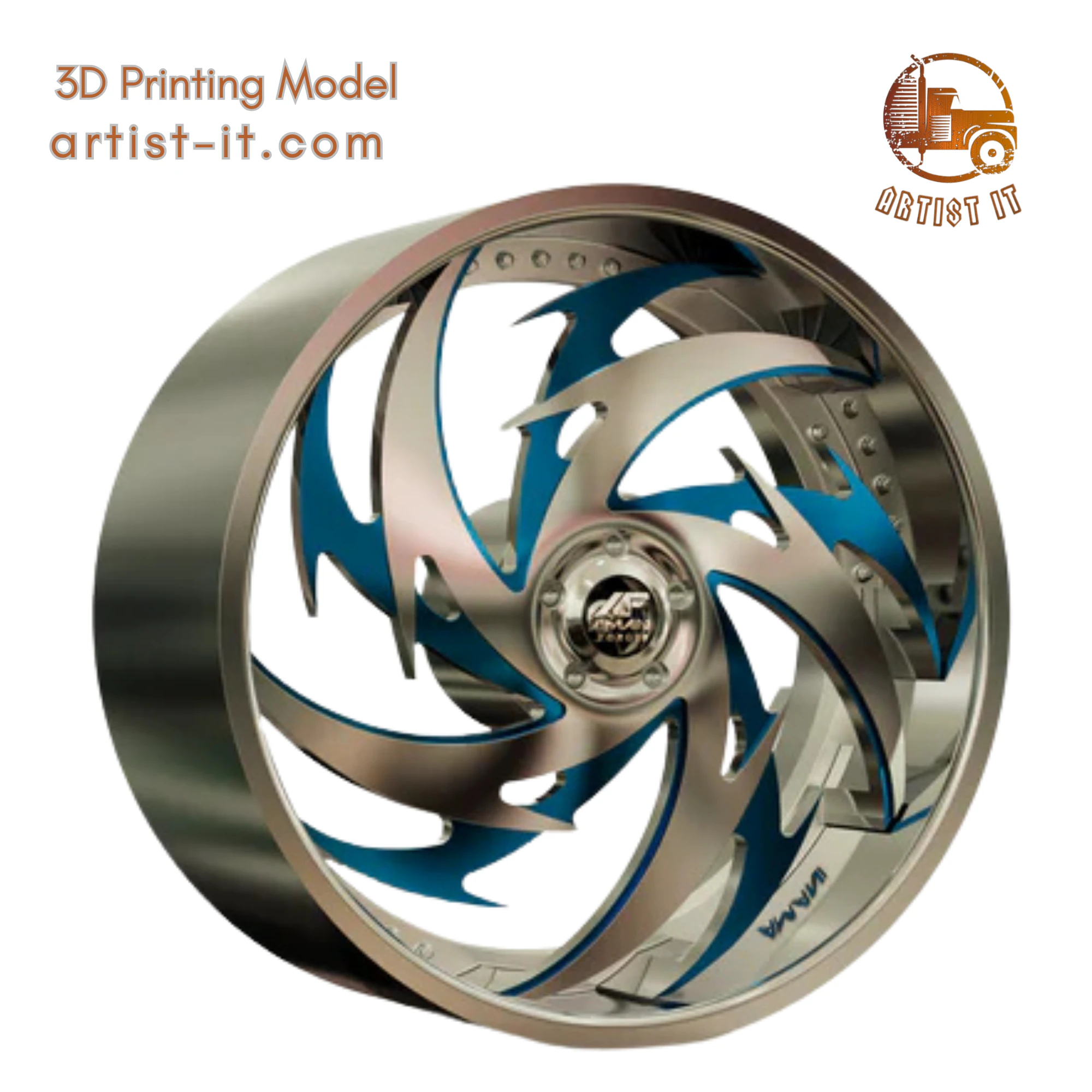 AMANI FORGED TODO CONCAVE WHEEL 3D MODEL 3D Print Model .c4d .max .obj .3ds .fbx .stl .blend 