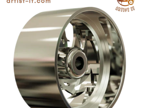 AMANI 锻造 TODO 凹轮 3D 模型 3D 打印模型