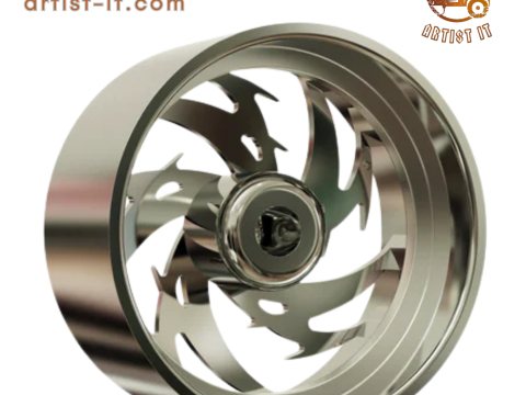 AMANI 锻造 TODO 凹轮 3D 模型 3D 打印模型