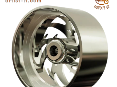 AMANI 锻造 TODO 凹轮 3D 模型 3D 打印模型