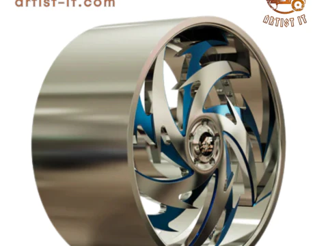 AMANI FORGED TODO CONCAVE WHEEL 3D MODEL 3D Print Model