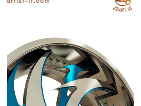 AMANI 锻造 TODO 凹轮 3D 模型 3D 打印模型