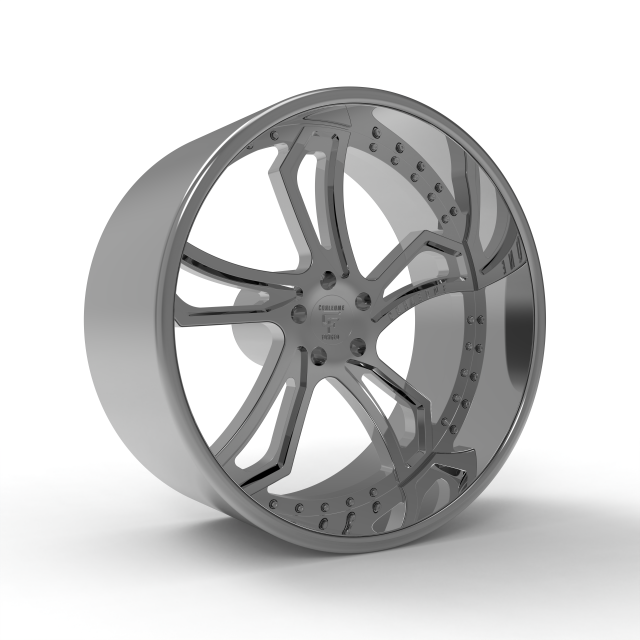 CORLEONE accadi WHEEL 3D MODEL 3D Baskı Modeli .c4d .max .obj .3ds .fbx .stl .blend