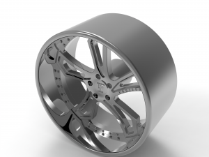 CORLEONE accadi WHEEL 3D MODEL 3D Baskı Modeli
