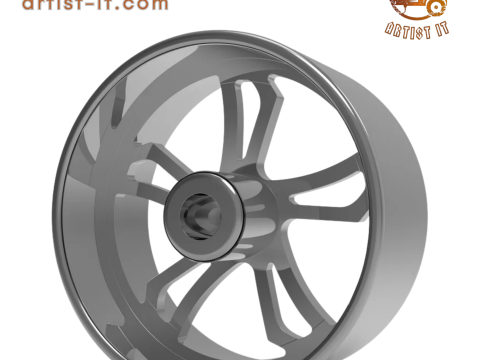 CORLEONE accardi WHEEL 3D MODEL 3D Print Model