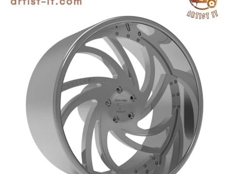 CORLEONE INVERNO WHEEL 3D MODEL 3D Print Model