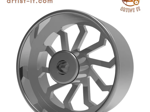 CORLEONE luso WHEEL 3D MODEL 3D Print Model