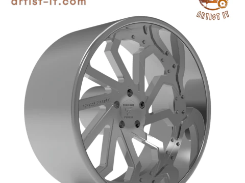 CORLEONE luso WHEEL 3D MODEL 3D Print Model