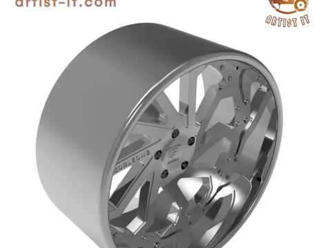 CORLEONE luso WHEEL 3D MODEL 3D Print Model