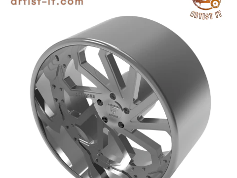 CORLEONE luso WHEEL 3D MODEL 3D Print Model