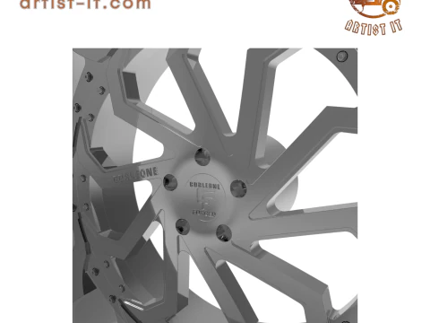 CORLEONE luso WHEEL 3D MODEL 3D Print Model