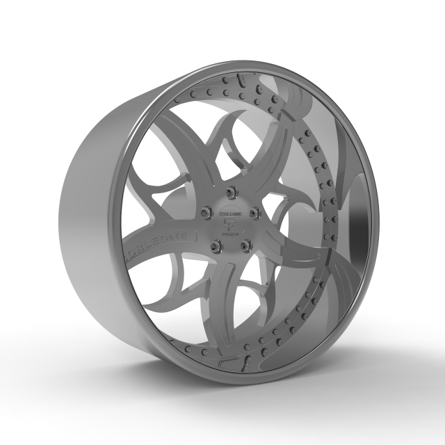 CORLEONE rosatto WHEEL 3D MODEL 3D Print Model .c4d .max .obj .3ds .fbx .stl .blend 