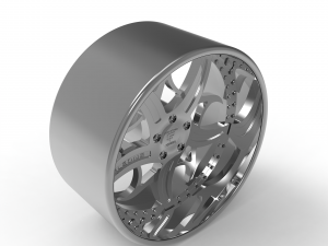 CORLEONE rosatto WHEEL 3D MODEL 3D Print Model