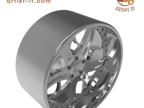 CORLEONE rosatto WHEEL 3D MODEL 3D Print Model
