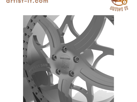 CORLEONE rosatto WHEEL 3D MODEL 3D Print Model