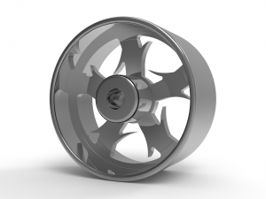 CORLEONE scopo WHEEL 3D MODEL 3D प्रिंट मॉडल
