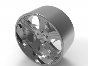CORLEONE scopo WHEEL 3D MODEL 3D प्रिंट मॉडल