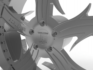 CORLEONE scopo WHEEL 3D MODEL 3D प्रिंट मॉडल